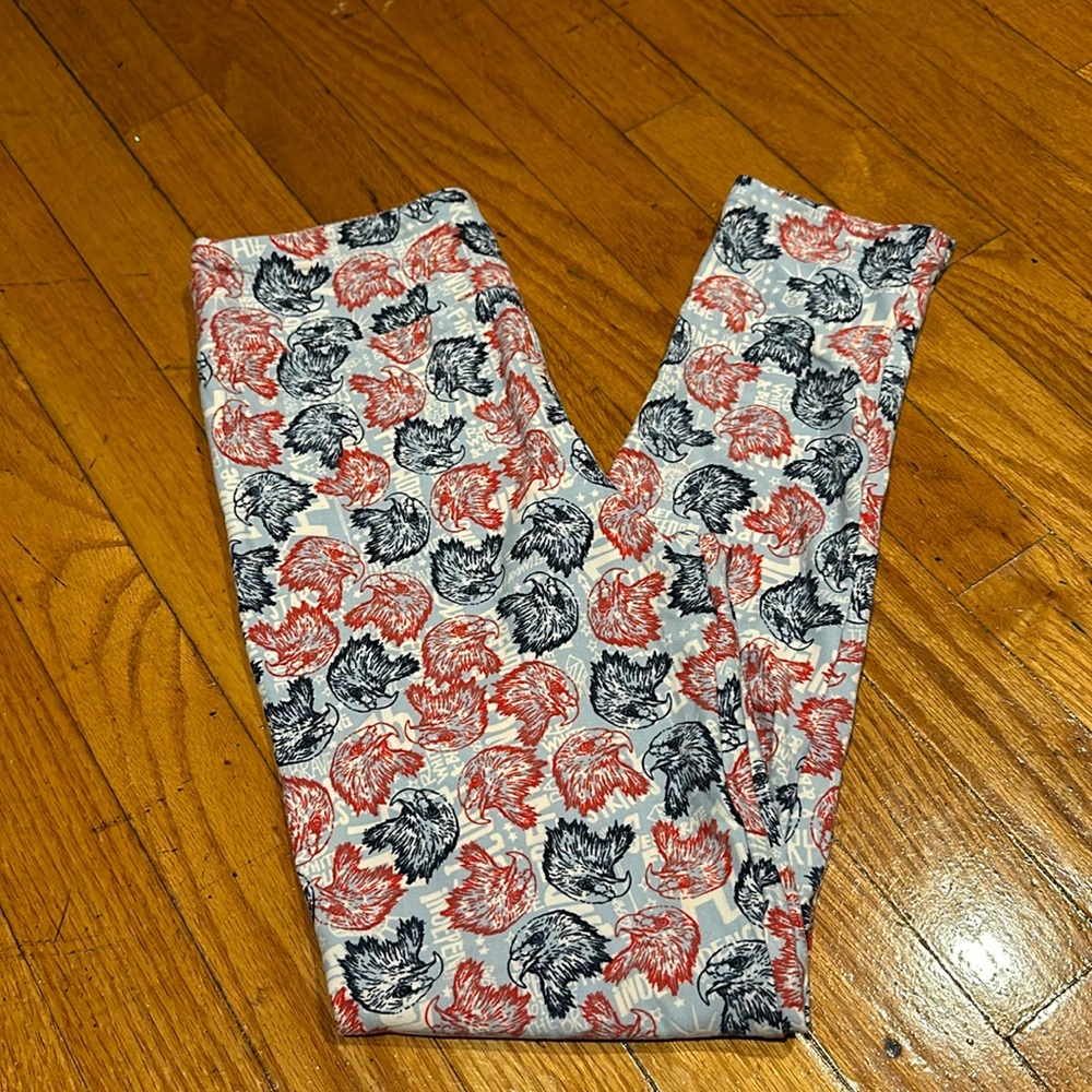 NWOT LuLaRoe American Dreams OS Leggings